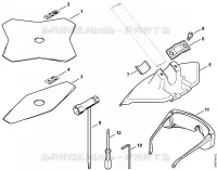Outils de coupe, Outils pour Stihl FR 125 SEA