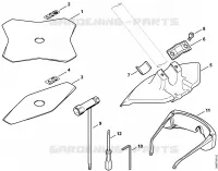 Outils de coupe, Outils pour Stihl FR 135 SEA
