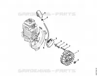 Dispositif d'allumage pour Stihl FR 130 T