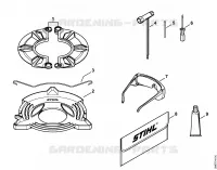 Protecteur de transport, Outils pour Stihl FR 130 T