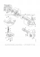 Embrayage, Carter d'accouplement pour Stihl FR 410 C-E