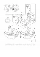 Réservoir d'essence pour Stihl FR 410 C-E