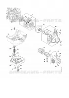 Embrayage, Carter d'accouplement pour Stihl FR 460 TC-EM