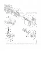 Embrayage, Carter d'accouplement pour Stihl FR 460 TC-EFM