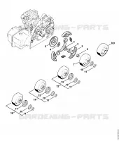 Embrayage pour Stihl MS 250 C-B