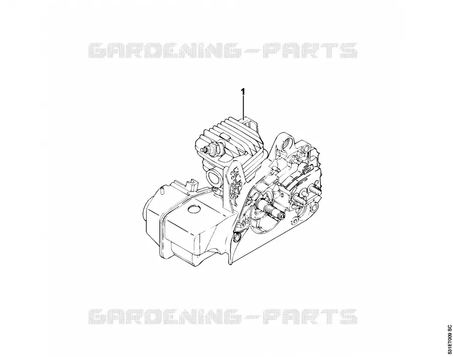 Numéro de machine Stihl Tronçonneuses Tronçonneuses Tronçonneuses thermiques MS MS 250 C-B  MS 250 C-B