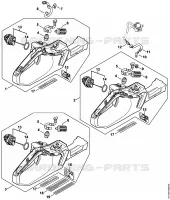Carter de réservoir pour Stihl MS 261 C-M VW