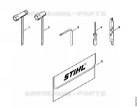 Outils, Accessoires optionnels pour Stihl MS 261 C-M VW