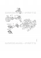 Support de carburateur, Filtre à air pour Stihl MS 261 C-M VW