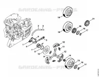 Pompe à huile, Embrayage pour Stihl MS 270