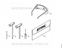 Outils, Accessoires optionnels pour Stihl FC 110