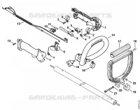 Poignée, Poignée en arc pour Stihl FC 110