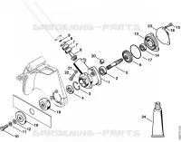 Réducteur FC 110 (32.2014) pour Stihl FC 110