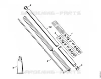 Tube complet FC 110 pour Stihl FC 110