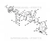 Dispositif d'allumage, Carter de ventilateur pour Stihl HS 61