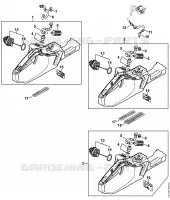 Carter de réservoir pour Stihl MS 291 C-BE