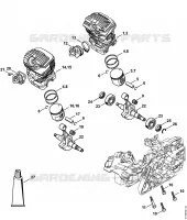 Cylindre pour Stihl MS 291