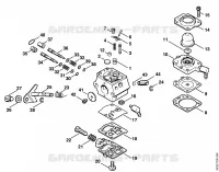 Carburateur WT 329 pour Stihl HS 72
