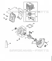 Carter de vilebrequin pour Stihl HS 85