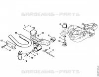 Support AV HS 85 pour Stihl HS 85