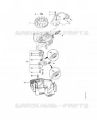 Dispositif d'allumage, Embrayage pour Stihl HS 81 R