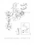 Carter, Cylindre pour Stihl HS 82 R