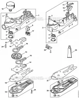 Réducteur HS 82 R, 87 R pour Stihl HS 82 R