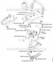 Couples de serrage pour Stihl HS 82 T