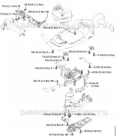 Couples de serrage pour Stihl HS 87 R