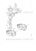 Dispositif d'allumage, Embrayage pour Stihl HS 87 R
