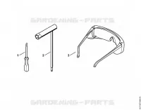 Outils, Accessoires spéciaux pour Stihl HS 87 R