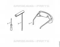 Outils, Accessoires spéciaux pour Stihl HS 87 T