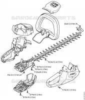 Couples de serrage pour Stihl HSA 56