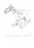 Poignée de commande pour Stihl HSA 94 R