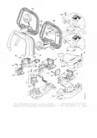 Carter moteur, module électronique pour Stihl HSA 94 T