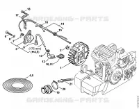 Dispositif d'allumage pour Stihl MS 310
