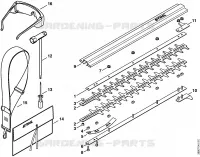 Couteau, Outils pour Stihl HL 75 K