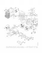 Dispositif d'allumage, Embrayage pour Stihl HL 75 K