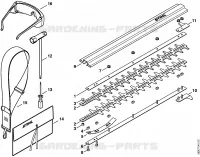 Couteau, Outils pour Stihl HL 75