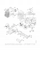 Dispositif d'allumage, Embrayage pour Stihl HL 75