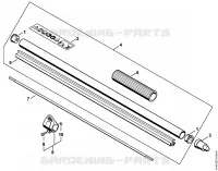 Tube complet HL 95 pour Stihl HL 95