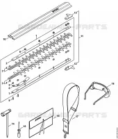 Couteau, Outils pour Stihl HL 100 K