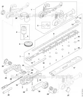 Groupe moteur pour Stihl HLA 56