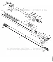 Tube complet pour Stihl HLA 85