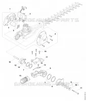 Carter moteur, module électronique pour Stihl HLA 86