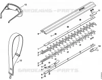 Couteau, Accessoires pour Stihl HLE 71 K