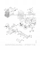 Dispositif d'allumage, Embrayage pour Stihl FH 75