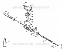 Réducteur (43.2000) pour Stihl SP 85
