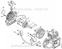 Dispositif de lancement, Dispositif d'allumage pour Stihl SP 200
