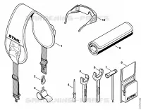 Outils, Accessoires optionnels pour Stihl SP 200